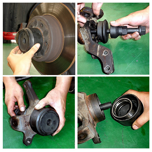 Rear Wheel Bearing Remover & Installer Set 4pc